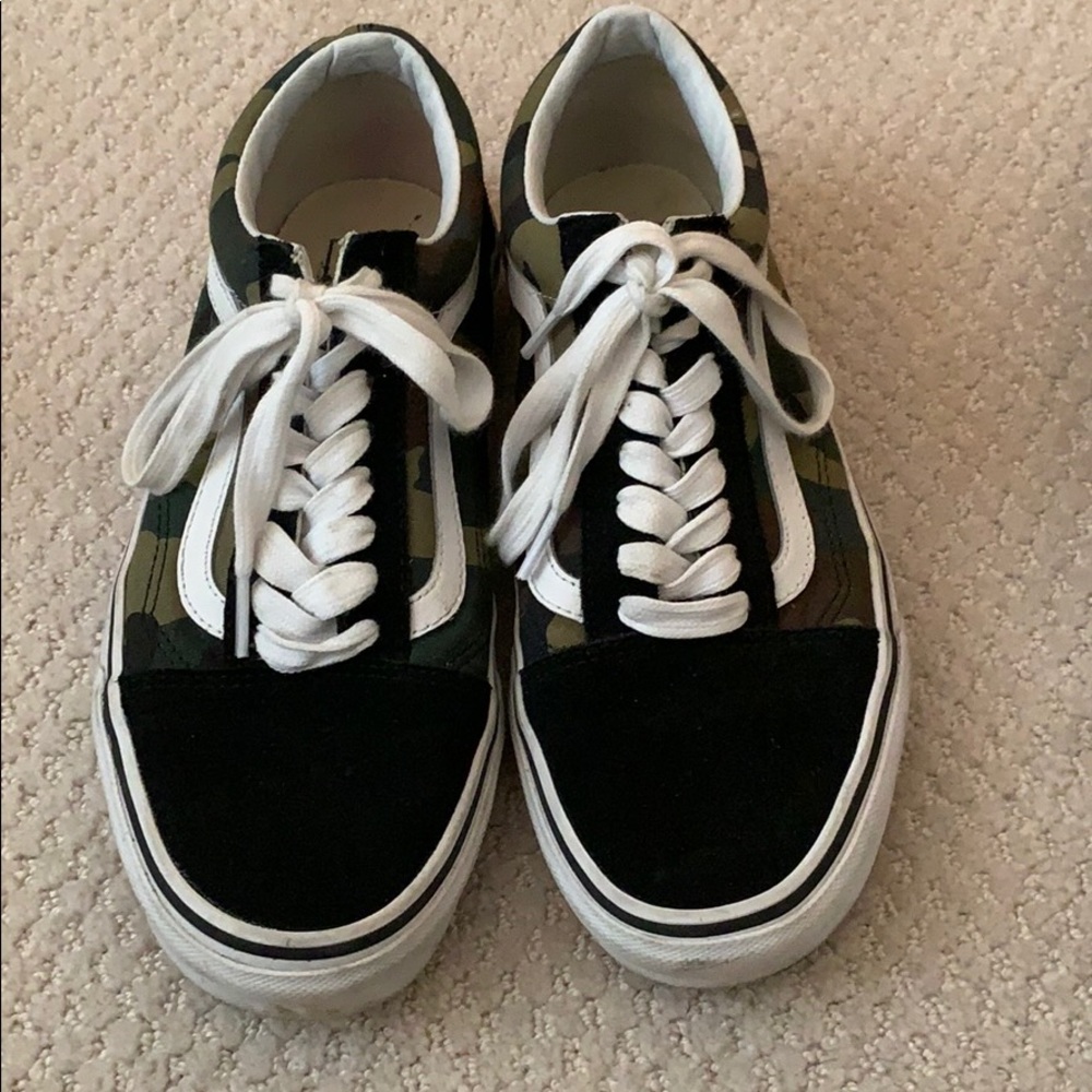 Camo vans